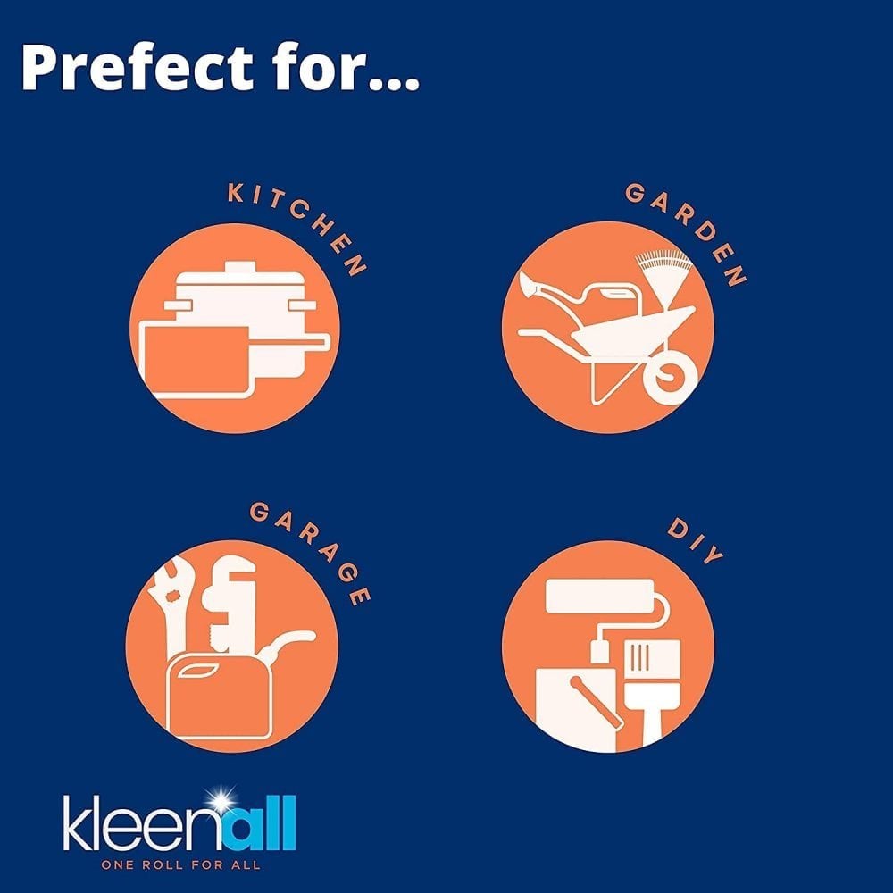 Kleenall Kitchen Rolls - 3 Ply x 12 Rolls | 4 Cases