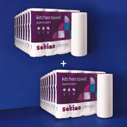 Prestige Premium Kitchen Rolls - 3 Ply x 32 Rolls | 2 Cases