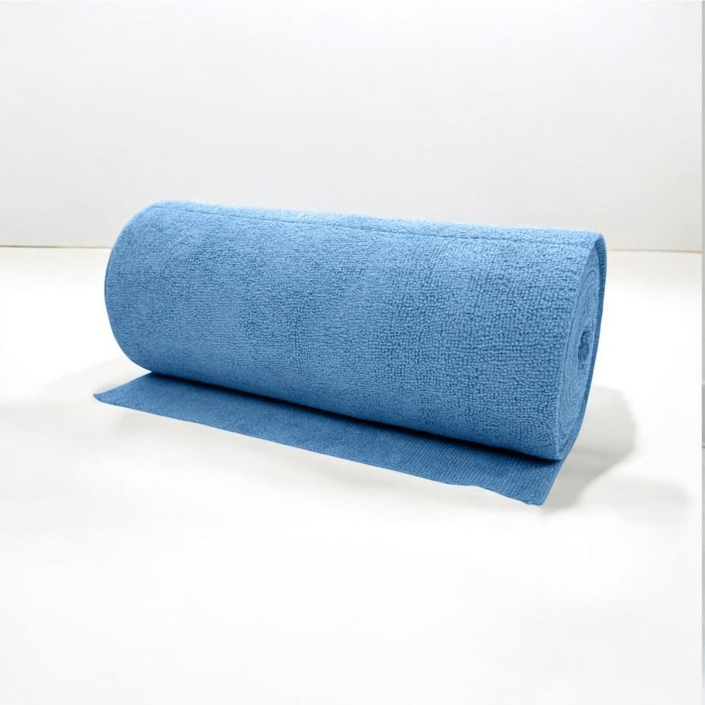 Microfibre Cloths On A Roll - Blue