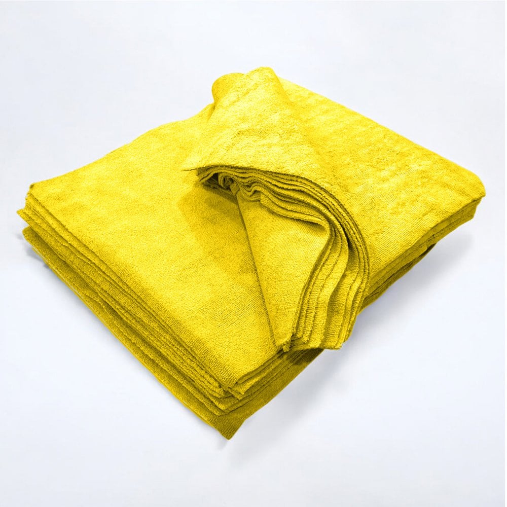 Ultra Edgeless Premium Microfibre Cloth - Yellow
