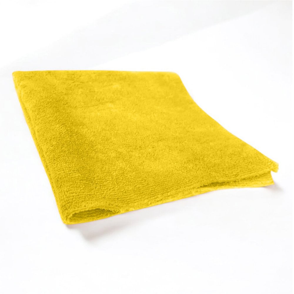 Ultra Edgeless Premium Microfibre Cloth - Yellow