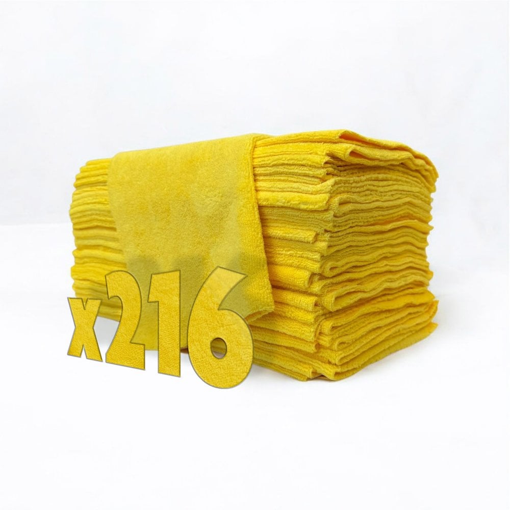 Ultra Edgeless Premium Microfibre Cloth - Yellow Bundle Offer