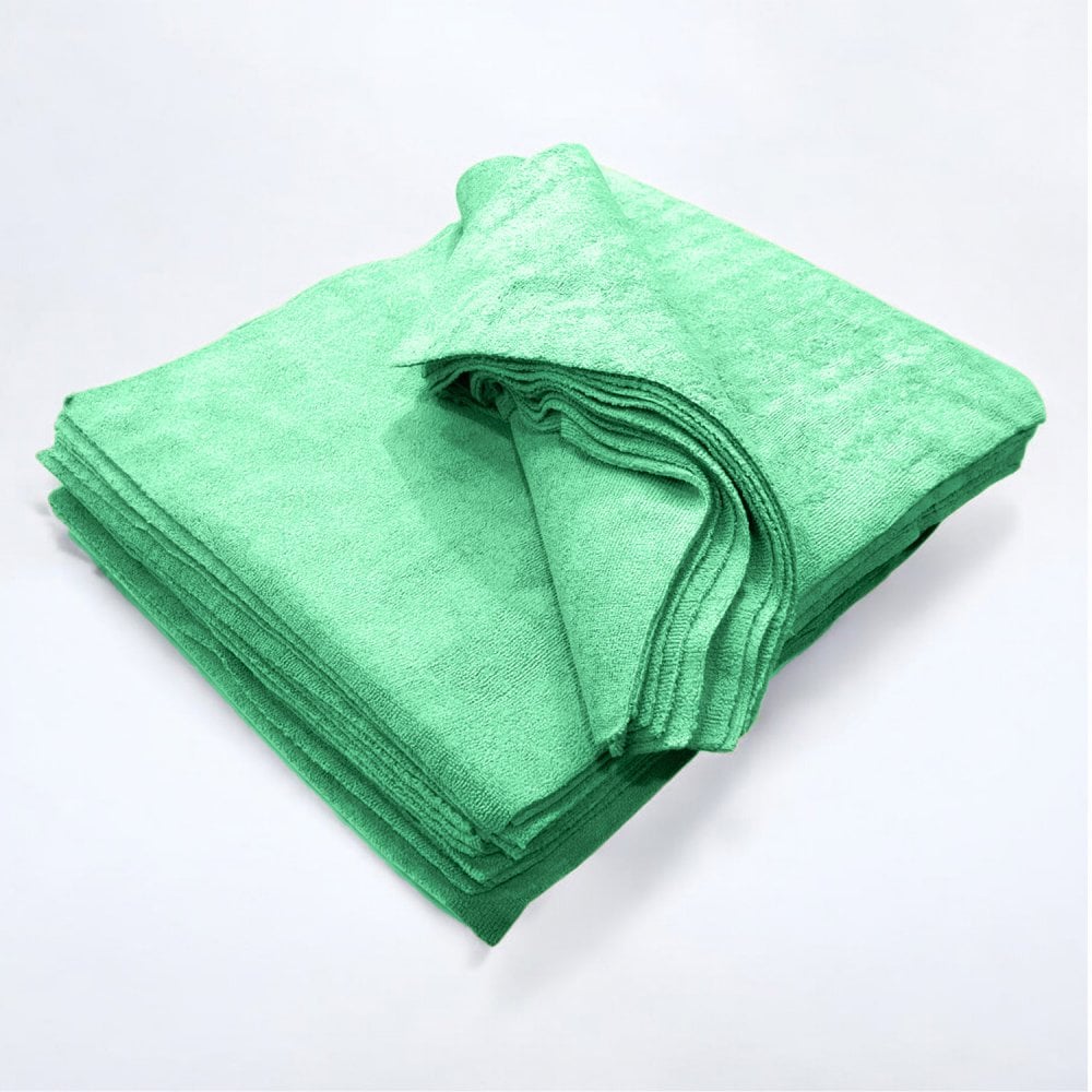 Ultra Edgeless Premium Microfibre Cloth - Green