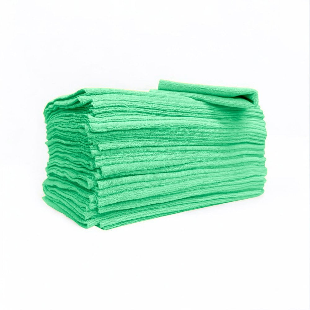 Ultra Edgeless Premium Microfibre Cloth - Green