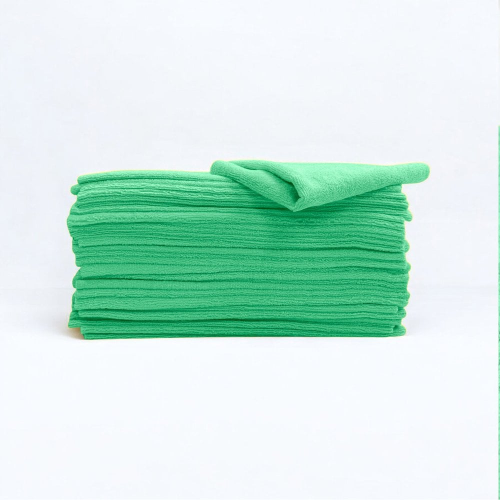 Ultra Edgeless Premium Microfibre Cloth - Green