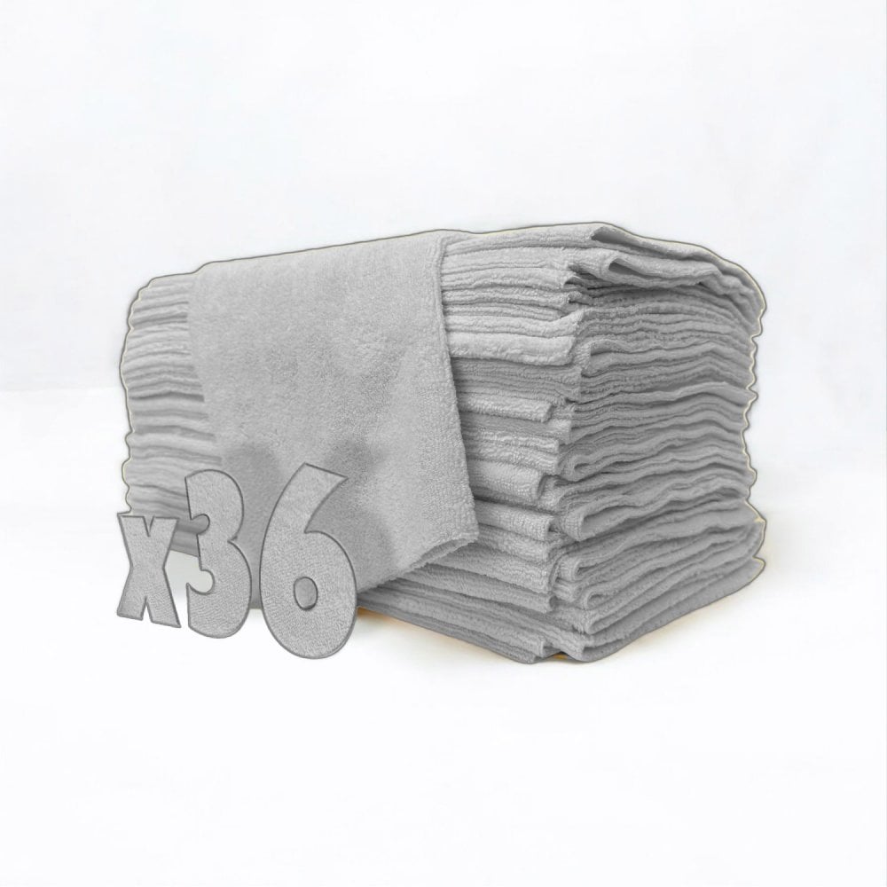 Ultra Edgeless Premium Microfibre Cloth - Grey