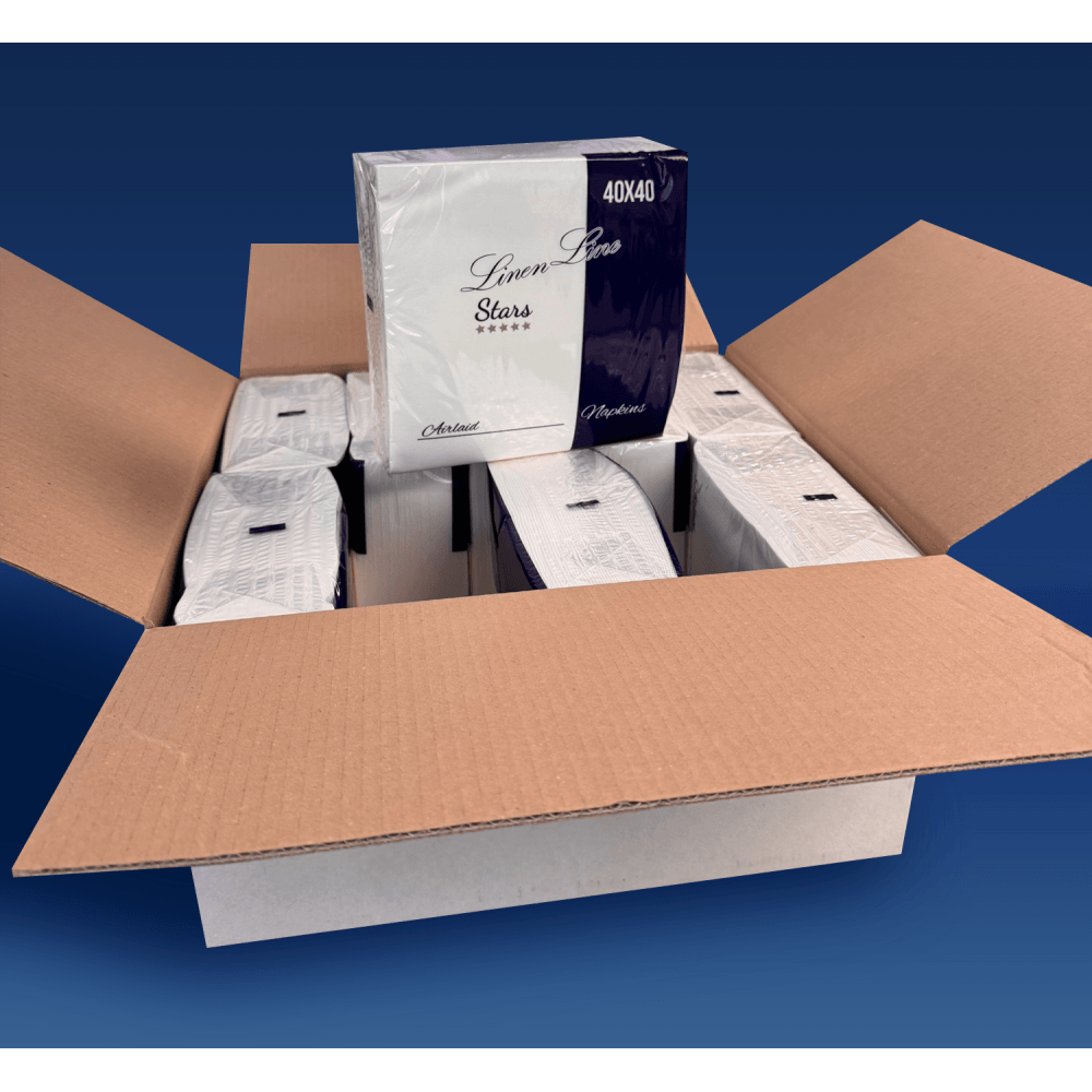 Airlaid - White - Luxury Paper Hand Towels