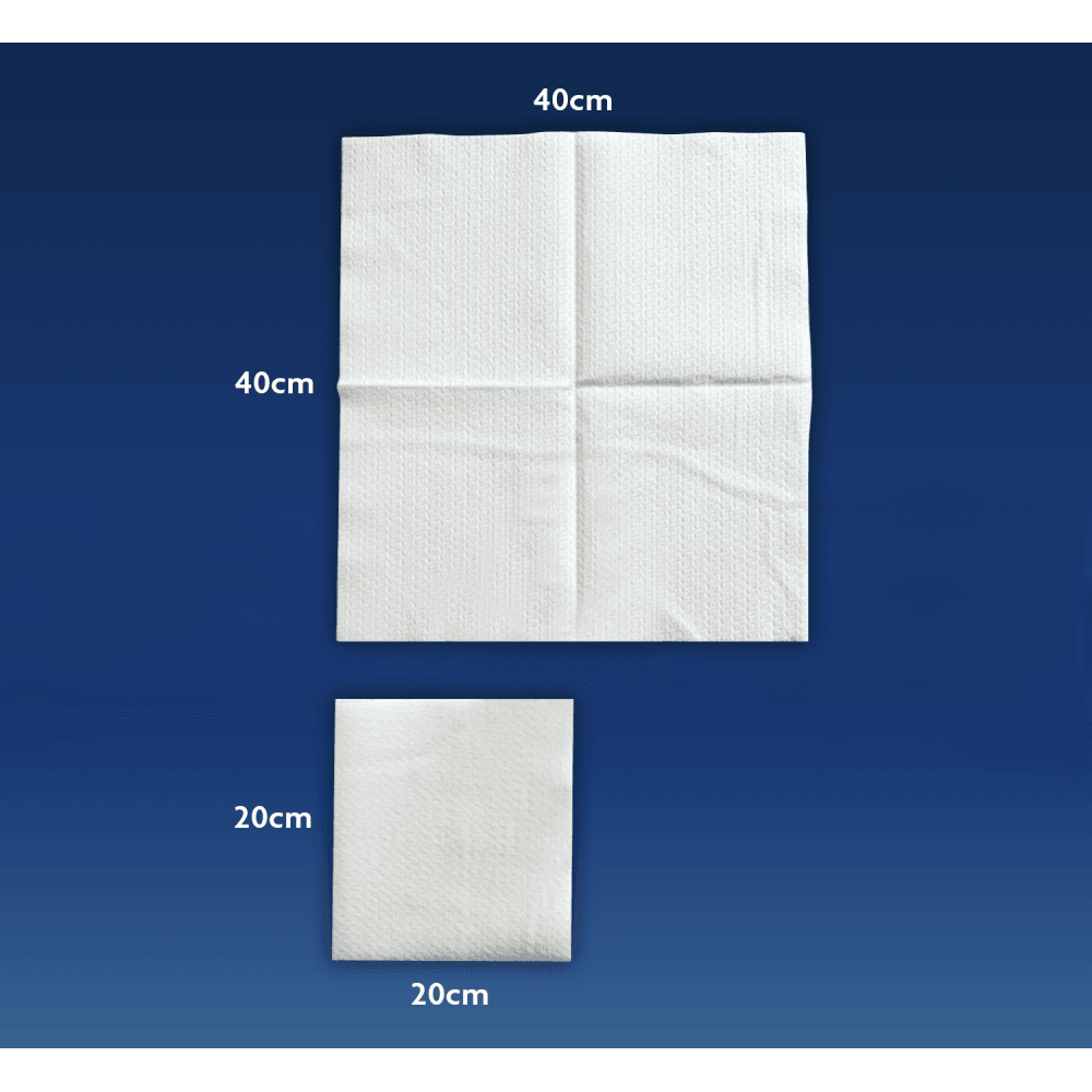 Airlaid - White - Luxury Paper Hand Towels