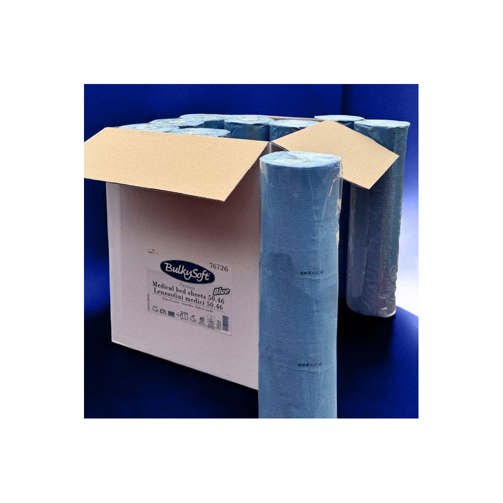 2 Ply Luxury Blue Couch Rolls