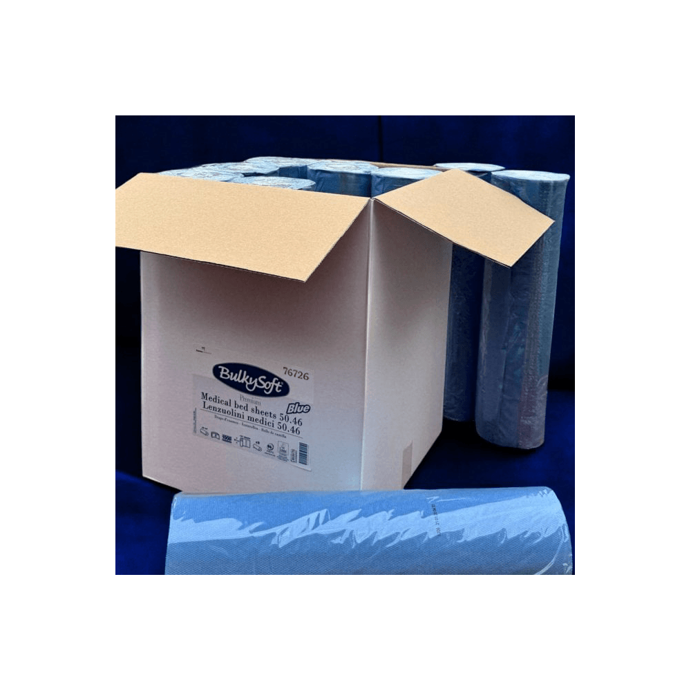 2 Ply Luxury Blue Couch Rolls