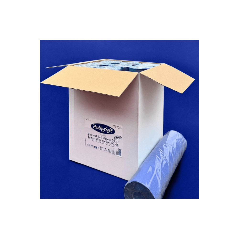 2 Ply Luxury Blue Couch Rolls