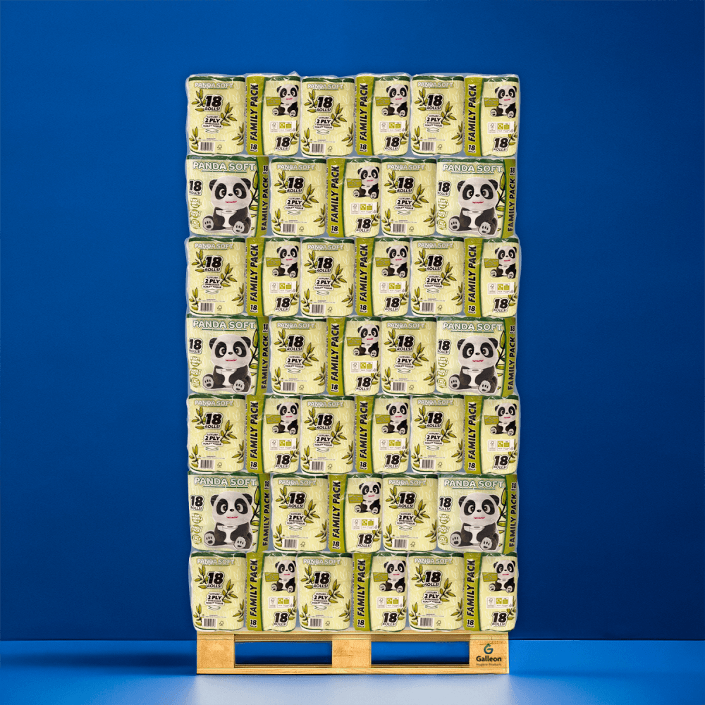 Toilet Paper Pallet - £9.25 Per Case - Free Delivery | 42 Cases