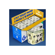 54 Luxury Embossed Toilet Rolls - 2 Ply