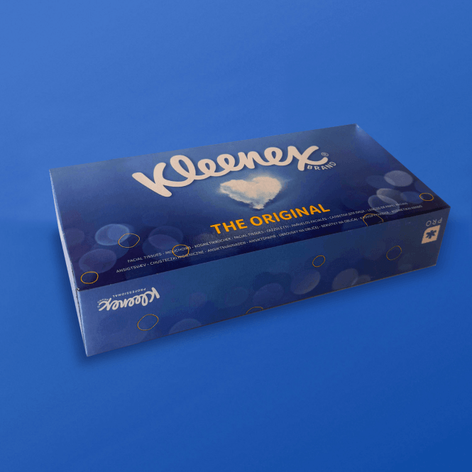 Facial Tissues - 2 Ply White