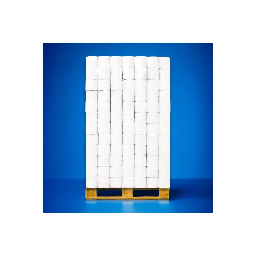 Wholesale Pallet Offer: 2ply Centrefeed Rolls in White