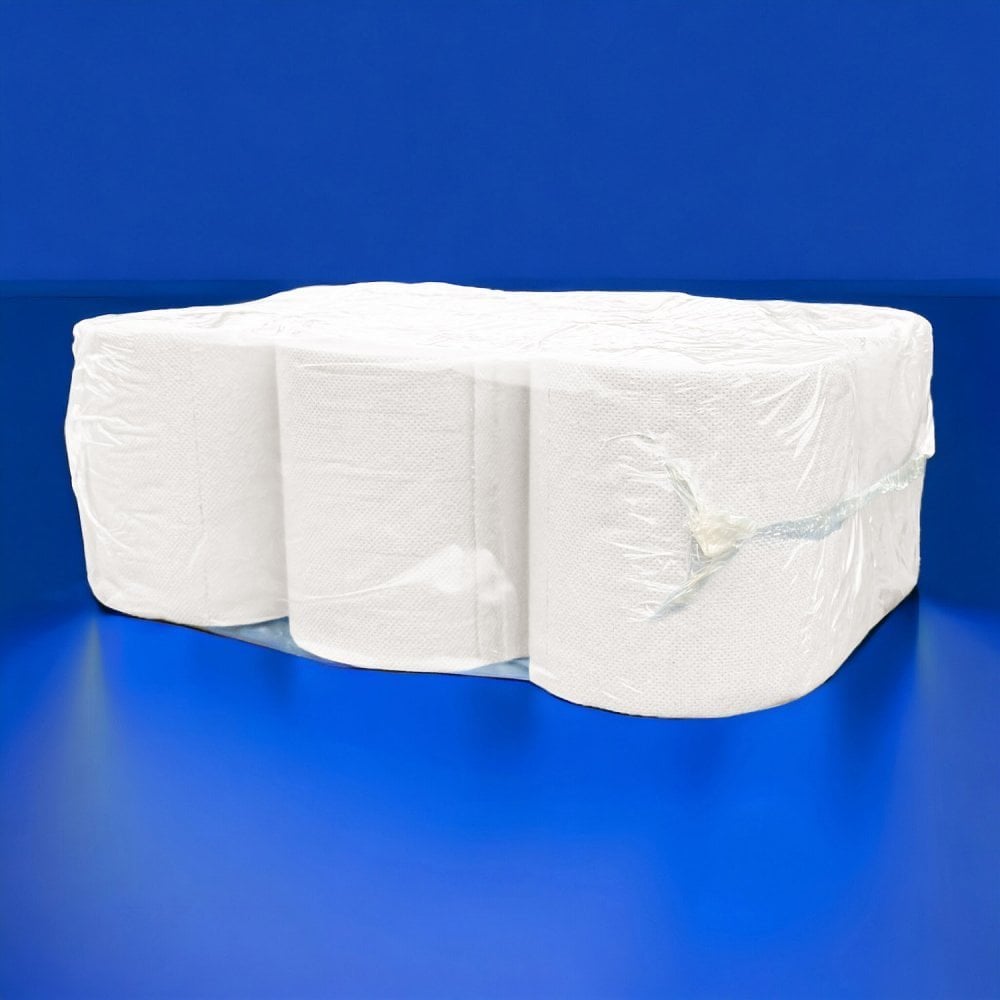 Wholesale Pallet Offer: 2ply Centrefeed Rolls in White