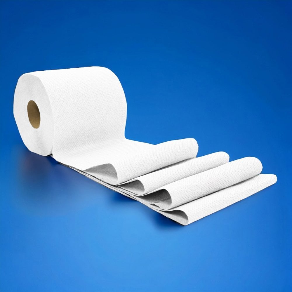 Wholesale Pallet Offer: 2ply Centrefeed Rolls in White