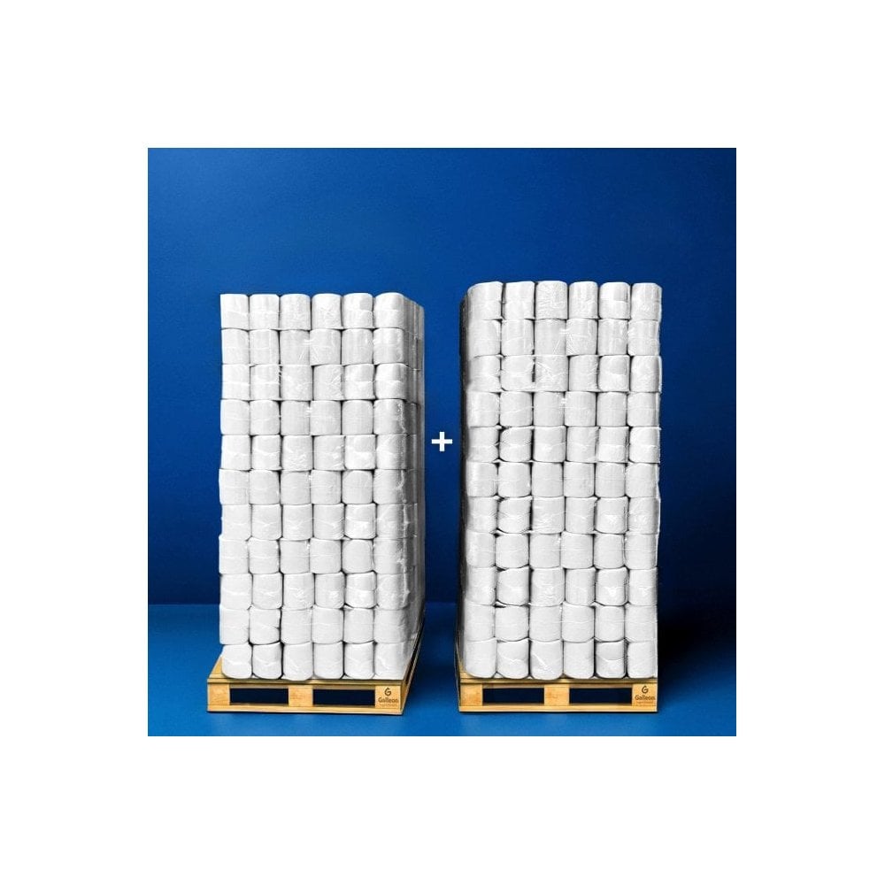 Wholesale 2 Pallet Offer: 2ply Centrefeed Rolls