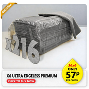 Ultra Edgeless Premium Microfibre Cloth - Grey Bundle Offer