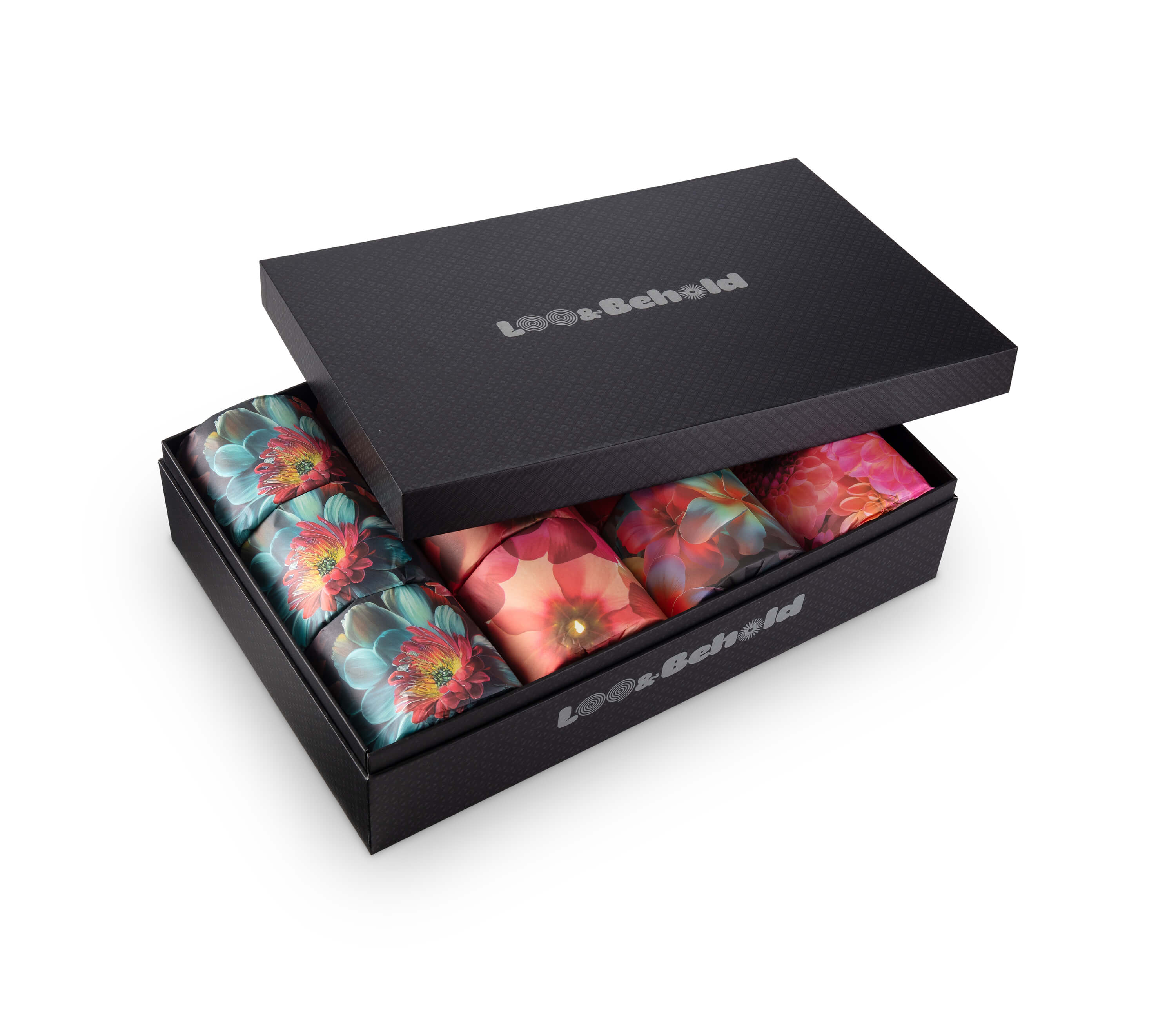 Floral Collection #4 Bamboo Toilet Rolls x 24