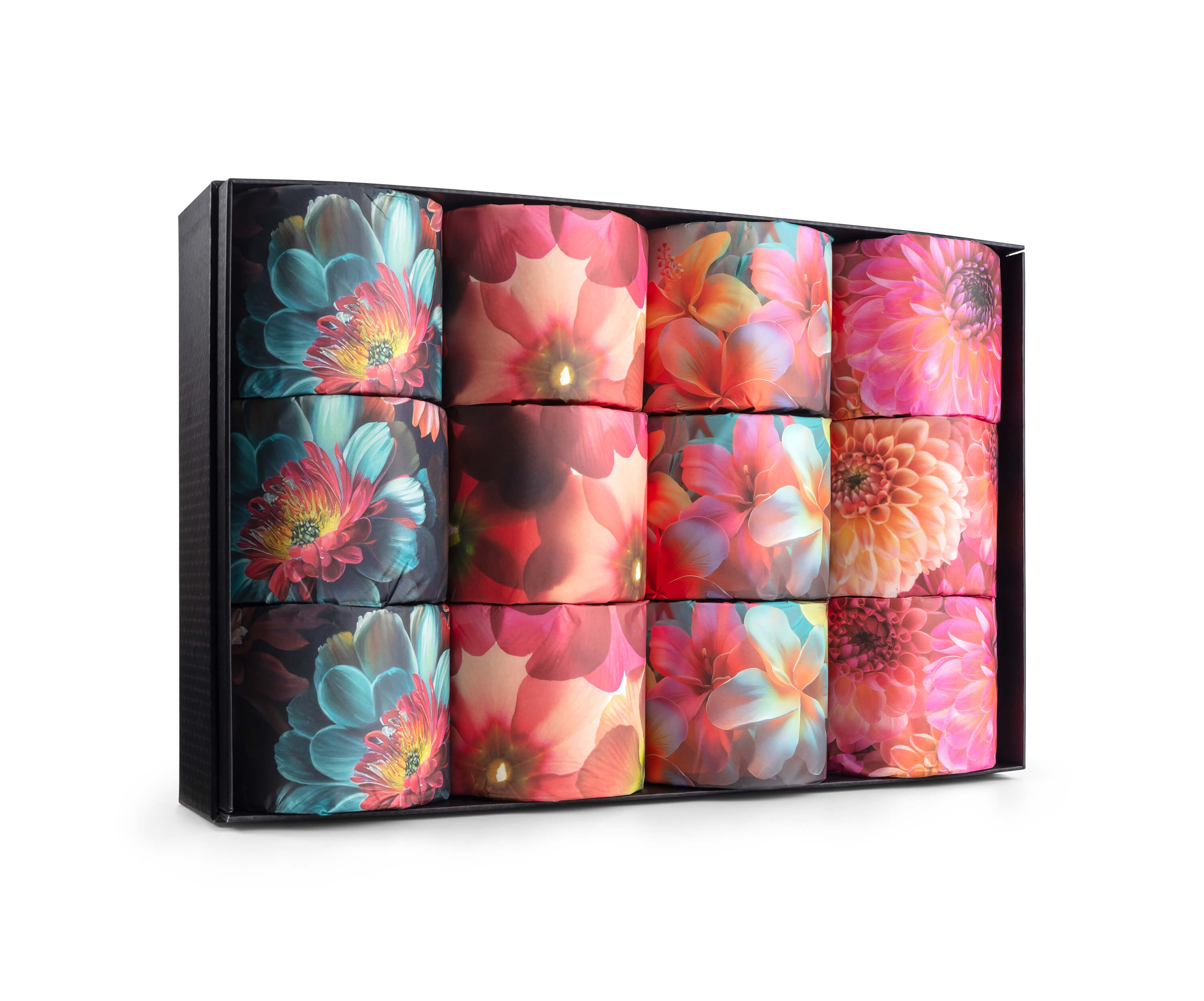 Floral Collection #4 Bamboo Toilet Rolls x 24