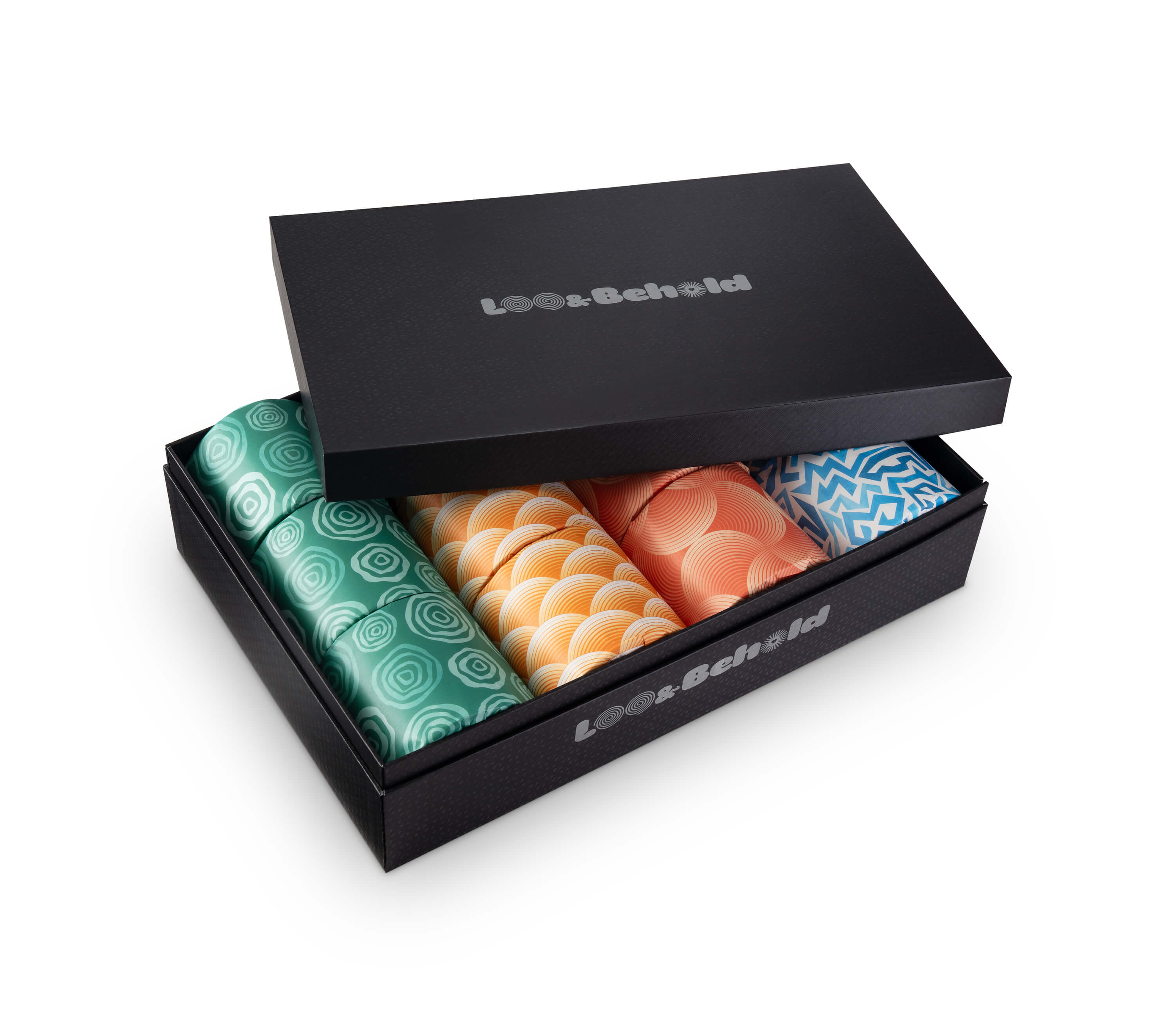 Pattern Collection #5 Bamboo Toilet Rolls x 24